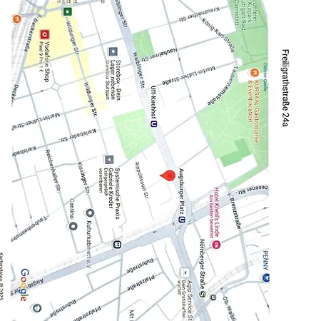 Apartment Nr 5 Bei Augsburger Platz Stuttgart